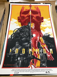 iron man 2015 by grzegorz domaradzki gabz mondo porster art screen print