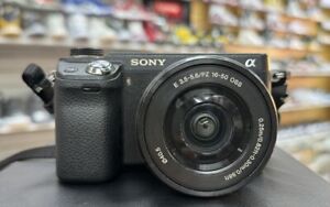 Sony NEX-6 Mirrorless Camera With 3.5-5.6/PZ 16-50 Lens &Charger