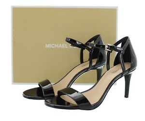 Michael Kors Simone Mid Sandal, Women's Leather Special Occasion 3.5