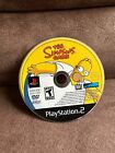 The Simpsons Game PlayStation 2 Video Game PS2 Black Label Disc Only Tested