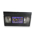 Rare CKY3 VHS Tape 2001 Bam Margera Ryan Dunn Jackass Skateboard Music NO CASE