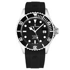 Revue Thommen's Men's Diver Black Dial Rubber Strap Automatic Watch 17571.2837