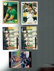 JOSE CANSECO LOT OF 5, 87topps#620, 91upperdeck#155,94stadium#27,95upperdeck#10