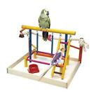 Penn-plax Bird Life Wooden Playpen – Perfect for Sun Conures, Ring Necks, and