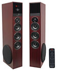 Tower Speaker Home Theater System w/Sub For Sony A9F Television TV-Wood