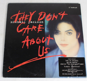 MICHAEL JACKSON They Don't Care About Us Vinyl 12