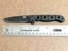 CRKT M16-10KS-Pocket Knife CARSON Design Tanto Combo Blade linerlock -Great Cond