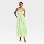 Women's Maxi Sundress - A New Day Green L