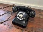 1940'S BELL SYSTEM ROTARY DESK PHONE REFURBISHED TO PLUG INTO LANDLINE