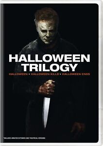 Halloween / Halloween Kills / Halloween Ends DVD Jamie Lee Curtis NEW