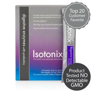 Isotonix Digestive Enzymes w/ Probiotics (20 count), Official Authorized Seller