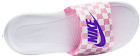 Nike Victori One JDI Slides Sandals CN9676-100 White / Pink Women's  NEW