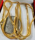 22 carat Solid 22K 916 Gold 22” long Snake Chain Necklace 10.2g 2.5mm Women’s