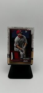 2021 Topps Mike Trout Meaningful Material Red 5/10 Museum Collection