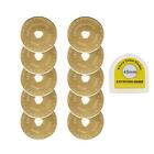 AUTOTOOLHOME Titanium Rotary Cutter Blades 45Mm 10 Pack Replacement Quilting