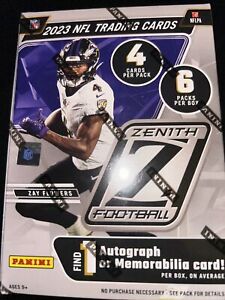 🏈 2023 Panini Zenith NFL Blaster Box (24 Cards) Factory Sealed