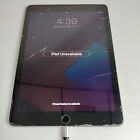 Apple iPad 9.7in Space Gray Not Working Broken Screen Bad No Charge A1566