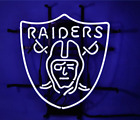 New Oakland Raiders Man Cave Real glass Neon Sign 32