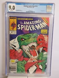 Amazing Spider-Man #313 CGC 9.0 NEWSTAND EDITION McFarlane Art & Cvr LIZARD App!