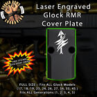 USMC Scout Sniper -  Laser Engraved RMR Cover Plate for Glock 19 17 23