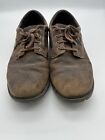 Rockport Plain Toe Oxford Brown Leather Lace Up Shoes V74354 Mens 13