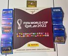 BLUE PARALLEL Panini World Cup Qatar 2022 HARDCOVER ALBUM + COMPLETE STICKER SET