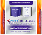 Crest 3D White Brilliance + Whitening Two-step Toothpaste with Hydrogen Peroxide
