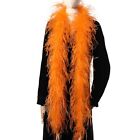 Ostrich Feather Boas – 2yards 3ply Long Boas for Party, DIY 3Ply Orange