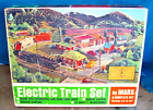 Vintage Louis Marx Steam Type Locomotive w/Chug Chug Electrical Train Set #4353