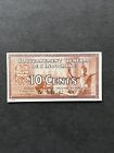 French Indochina Banknote No Date (1939) 10 Cents #85d UNC
