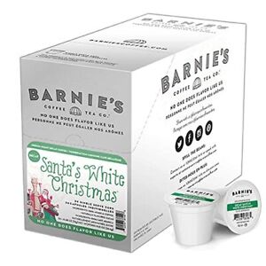 Barnie's Coffee DECAF Santa's White Christmas 24 ct  Assorted Sizes