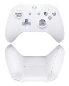 Replacement Console Shells (Top and Bottom) (White) Compatible With Xbox One S