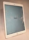 Apple iPad 6th Generation 128GB Gold WiFi Cracked Screen - Fully Functional!