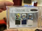2009 Ultimate Collection Generations Six Favre, Manning, Bradshaw Jersey 3/75