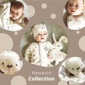 10 piece Newborn Baby Gift Set, Baby clothes Girl/Boy/Unisex, 100% Soft Cotton.