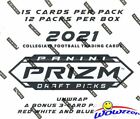 2021 Panini Prizm Draft Picks Football EXCLUSIVE HUGE JUMBO CELLO Box-180 Cards!