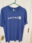 New United Airline T-shirt Making Every Mile Count Size Medium