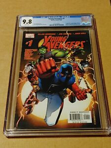 Young Avengers #1 CGC 9.8 WP 1st Team App. of Young Avengers (Marvel Aprl, 2005)