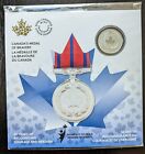 2022 Canada's Medal of Bravery $5 Pure Silver Coin 50th Anniversary