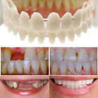 2024 Snap On False Teeth Upper + Lower Dental Veneers Dentures Tooth Cover Set