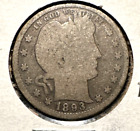 1893-S barber quarter G