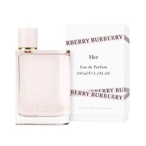 Burberry Her Eau De Parfum EDP Perfume Natural Spray for Women 100 ml / 3.3 oz