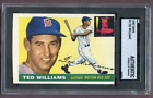 1955 TOPPS #  2 TED WILLIAMS RED SOX SGC AUTH 496336 (KYCARDS)