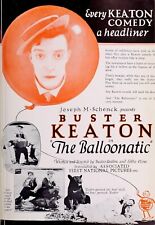 16mm THE BALLOONATIC (1923) B/W BUSTER KEATON.  Comedy Short Film.