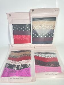 Victoria's Secret PINK Size XL Seamless & Lace  Thong Panty Bundle 24 Pieces Lot