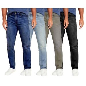 Men's Flex Stretch Slim Straight Jeans (Sizes, 30-42)
