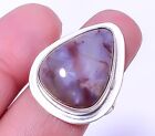 Natural Pink Tourmaline Gemstone Ring Size 9 925 Solid Sterling Silver Jewelry