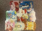 Vintage NOS cutouts Lot Muppets Peanuts Christmas Valentines Day Father Time Etc