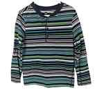 Tea Collection Youth / Boys Size 8 Cotton Henley Long Sleeve