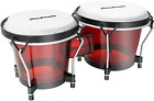 New ListingBongo Drums 6” and 7” Set for Kids Adults Beginners Professionals Transparent C